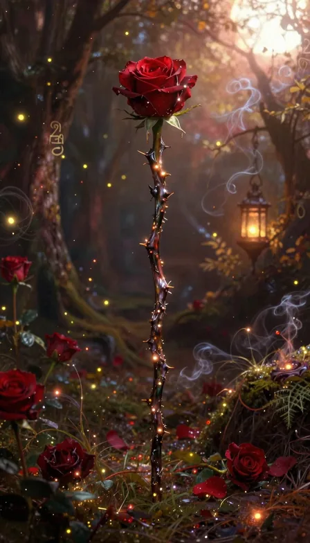 Rosethorn Wand