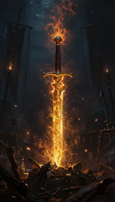 Sunforged Sword